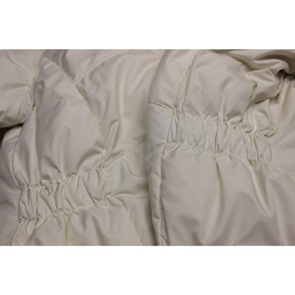 Eddie Bauer women's ivory full zip premium goose down filled puffer jacket 2X - Picture 13 of 16